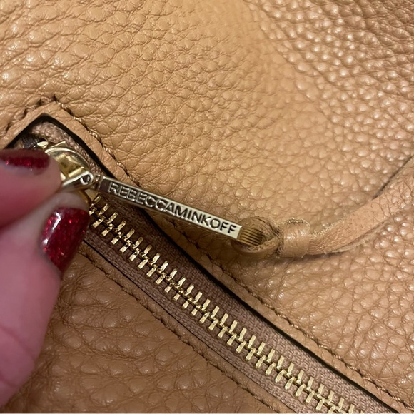 Rebecca Minkoff Tan Leather Hobo Bag - Picture 10 of 11